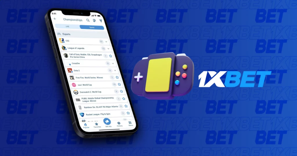 Bonus for esports betting on 1xBet